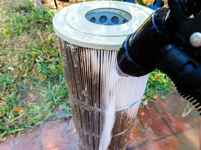 Swimming Pool Cartridge Filter Cleaning-3-500