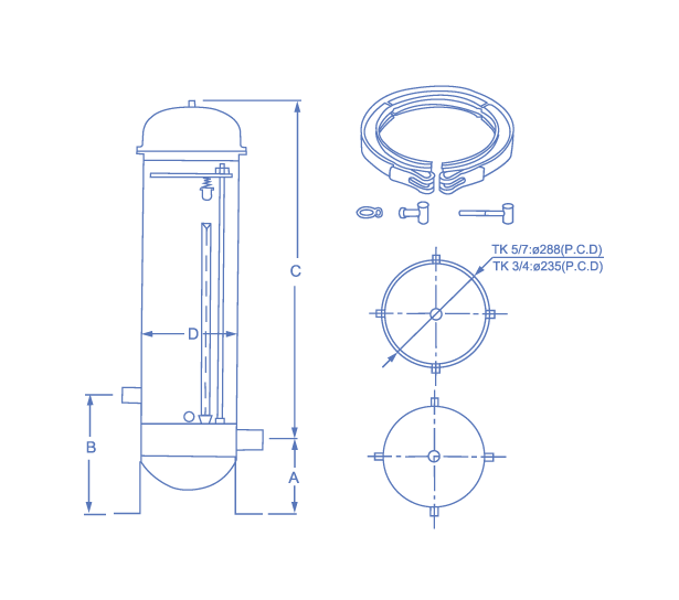 LAN SHAN STEEL HOUSING INTERNAL DIAGRAM