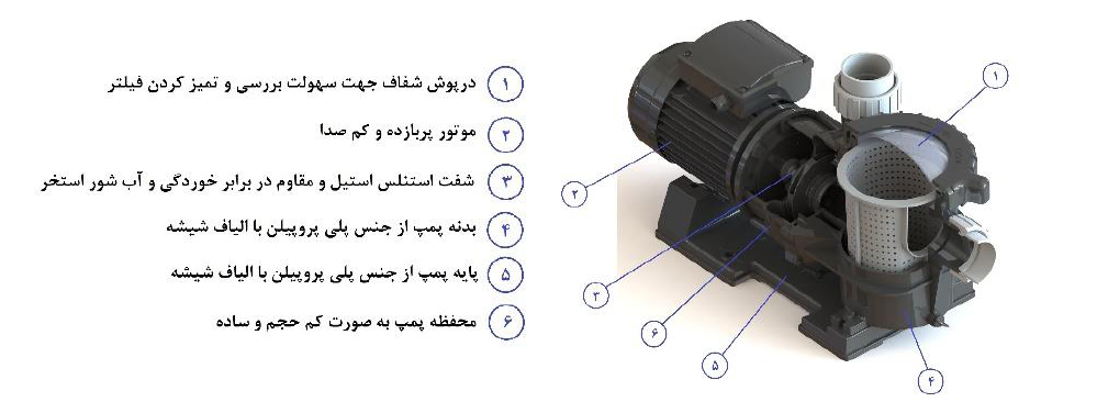 پمپ تصفیه استخر SIMAB