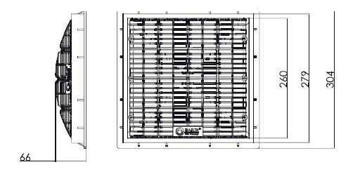 SQUARE DRAIN COVER ANTI VORTEX DIMENSION