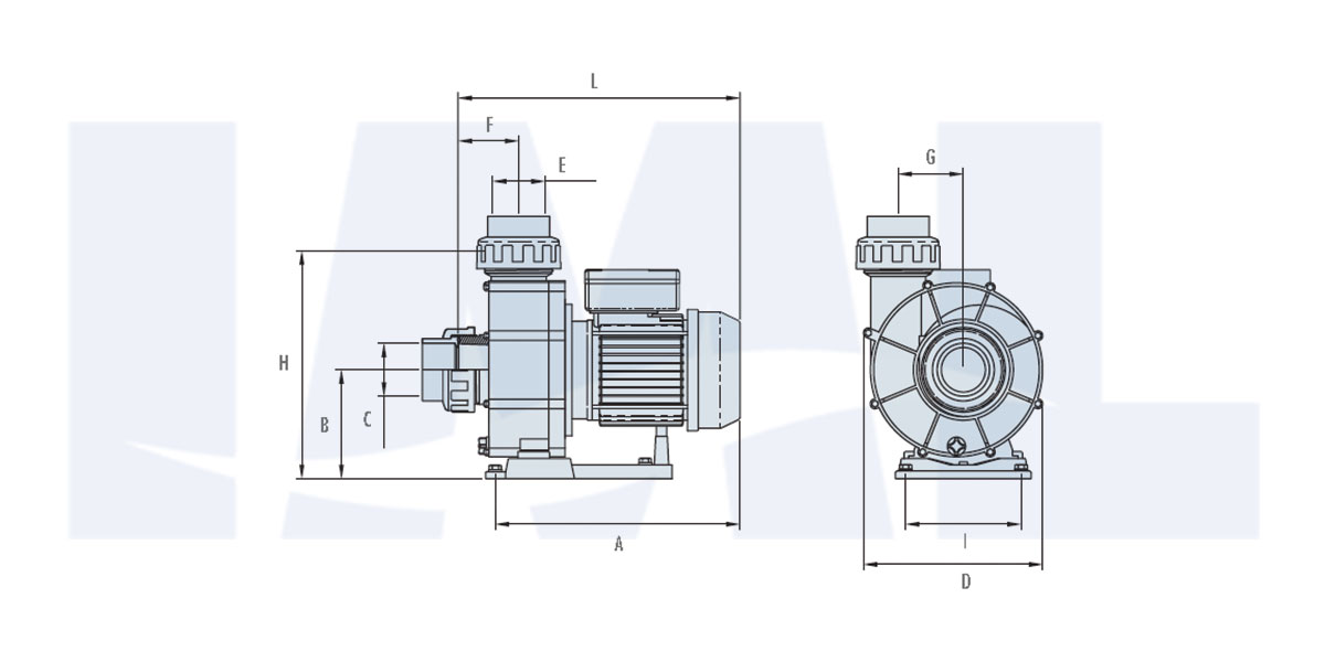 IML New BCC Pump Dimension - 2