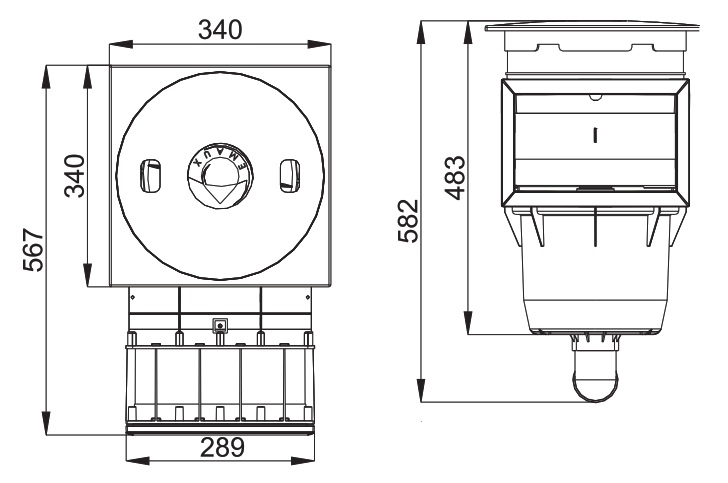 EM0050-R ابعاد