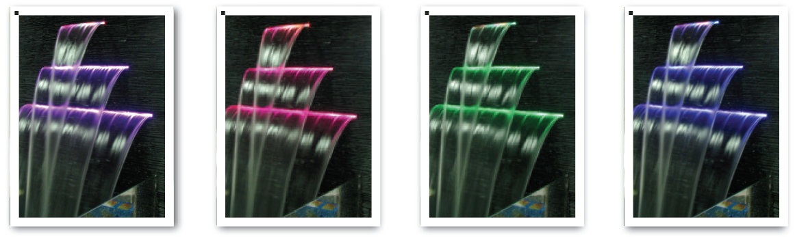 Emaux Water Descent Lighting