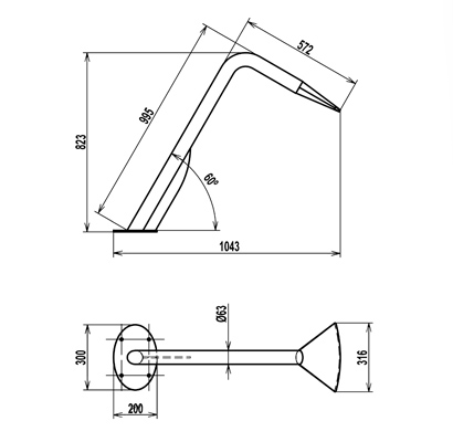 Flexinox Flat Cannon Jet Dimensions