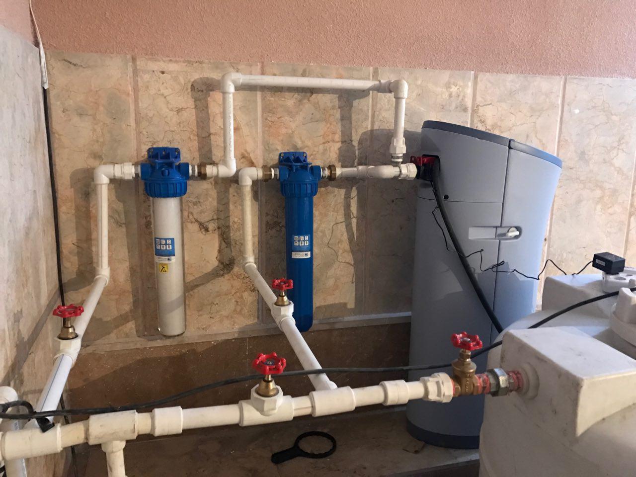 سیستم تصفیه آب ورودی ساختمان- دماوند