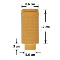 نازل بالا و پایین مخزن FRP سایز 1/2 1 اینچ
