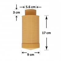 نازل بالا و پایین مخزن FRP سایز 1/2 1 اینچ