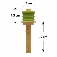 نازل مدل C با ساقه و مهره