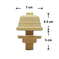نازل مدل K1 با ساقه کوتاه با مهره و واشر
