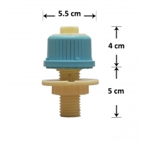 نازل طرح دگرمونت با ساقه کوتاه و مهره