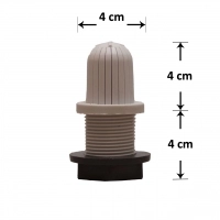 نازل 1 اینچ با مهره