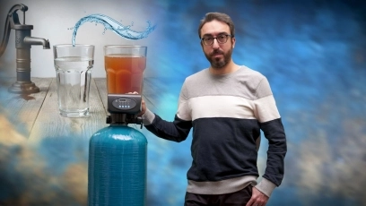 حذف آهن آب چاه با فیلتر آیرونیکس